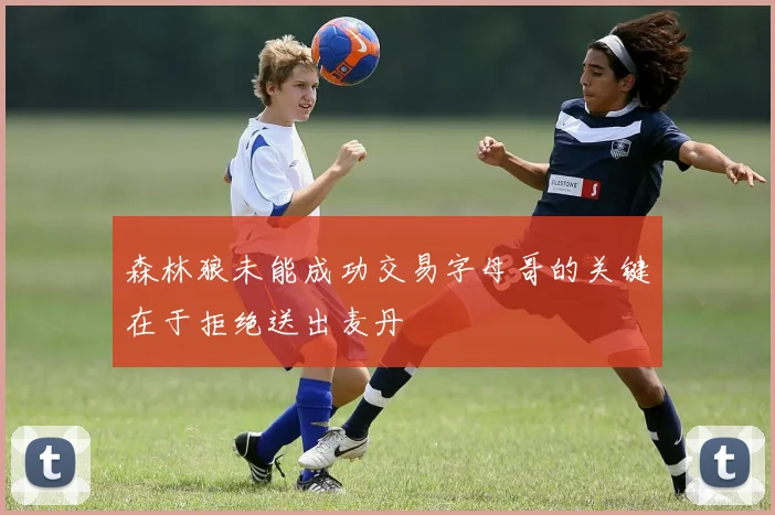 森林狼未能成功交易字母哥的关键在于拒绝送出麦丹